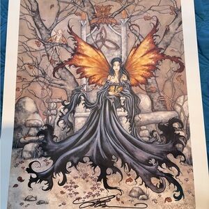 “Queen Mab” by Amy Brown Print *Signed*